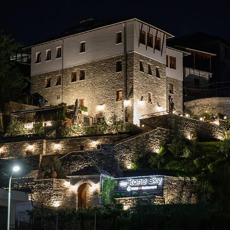 The Stone Sky Hotel Gjirokastër Esterno foto